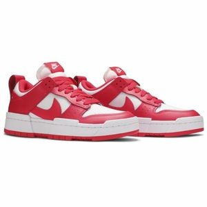 Nike Dunk Low Disrupt ‘siren red’- Woman’s U.S.- 8